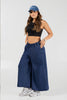 Pantalón Palazzo Fluido de Cintura Alta Marca Trucco´s