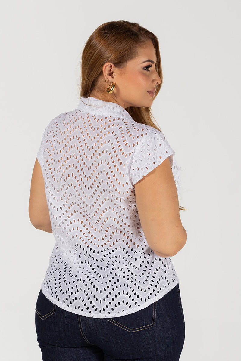 Blusa Manga Sisa  Marca Trucco´s Plus Size