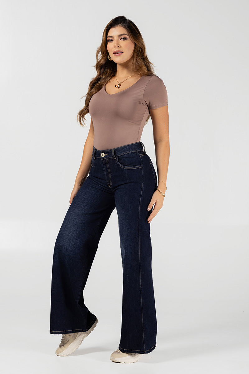 Body Manga Corta Ajustado Estilo Chic Marca Trucco´s