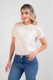 Camiseta Basic Mujer Corte Relax en Algodón Suave Estilo Urbano Marca Trucco´s