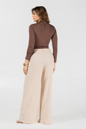 Body Manga Larga Ajustado Marca Trucco´s