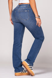Jean Bota Recta Tiro Medio Marca Trucco´s