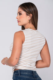 Blusa Ruedo Asimétrico Manga Sisa Marca Trucco´s
