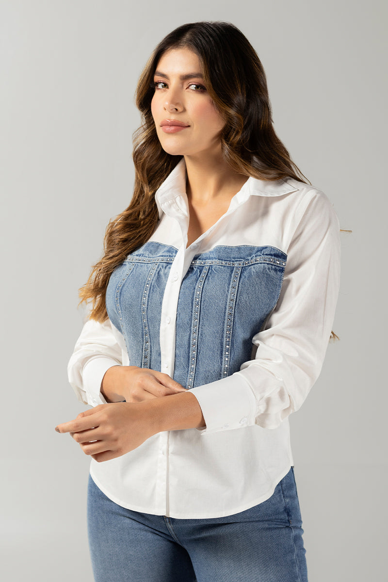 Camisa Manga Larga Clásica de Algodón Marca Trucco´s