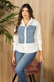 Camisa Manga Larga Clásica de Algodón Marca Trucco´s