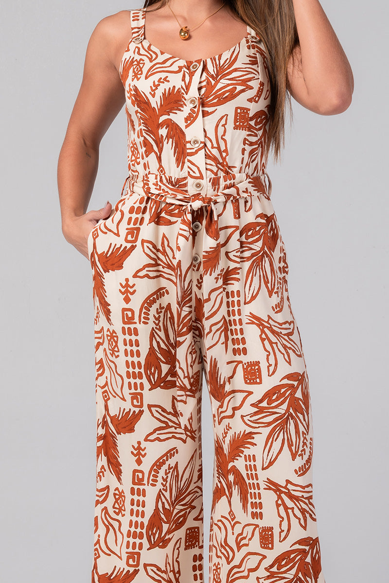 Enterizo Largo Estampado Marca Trucco´s