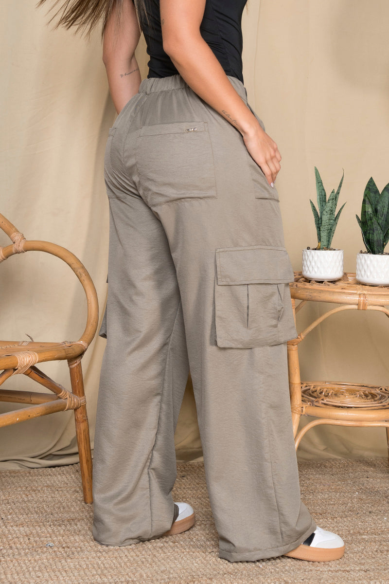 Pantalón Cargo Urbano con Bolsillos Multifunción y Cintura Ajustable Marca Trucco´s