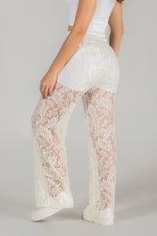 Pantalón Bora Recta Tejido Marca Trucco´s