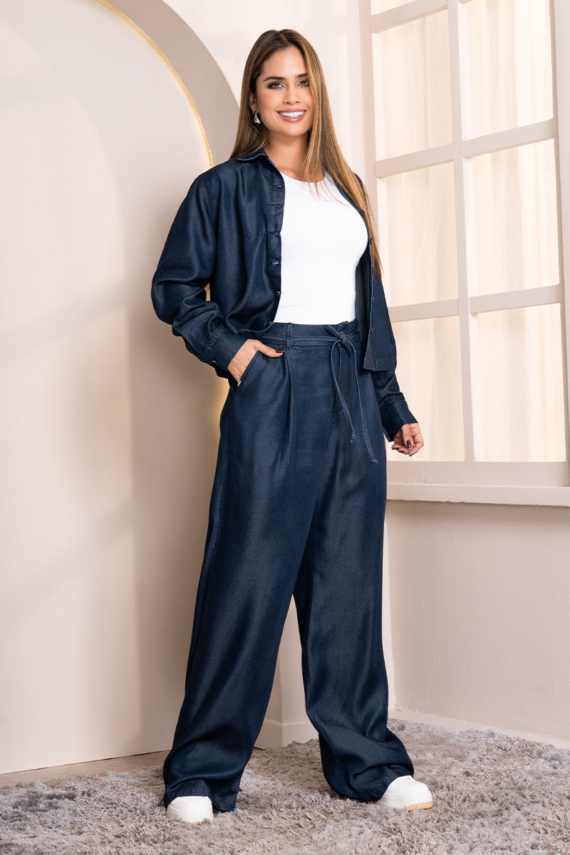 Set 2 Piezas Oversize en Tencel Marca Trucco´s