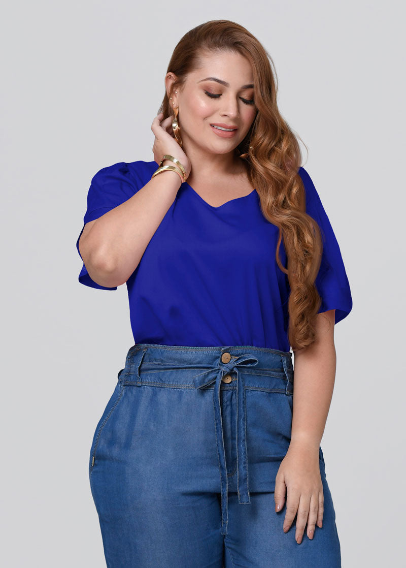 Blusa azul hotsell rey mujer