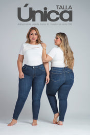 Jean Skinny Talla Única Plus Size Exclusivo Marca Trucco´s