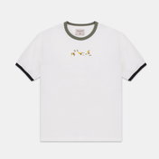 Gol Ringer Tee Ivory