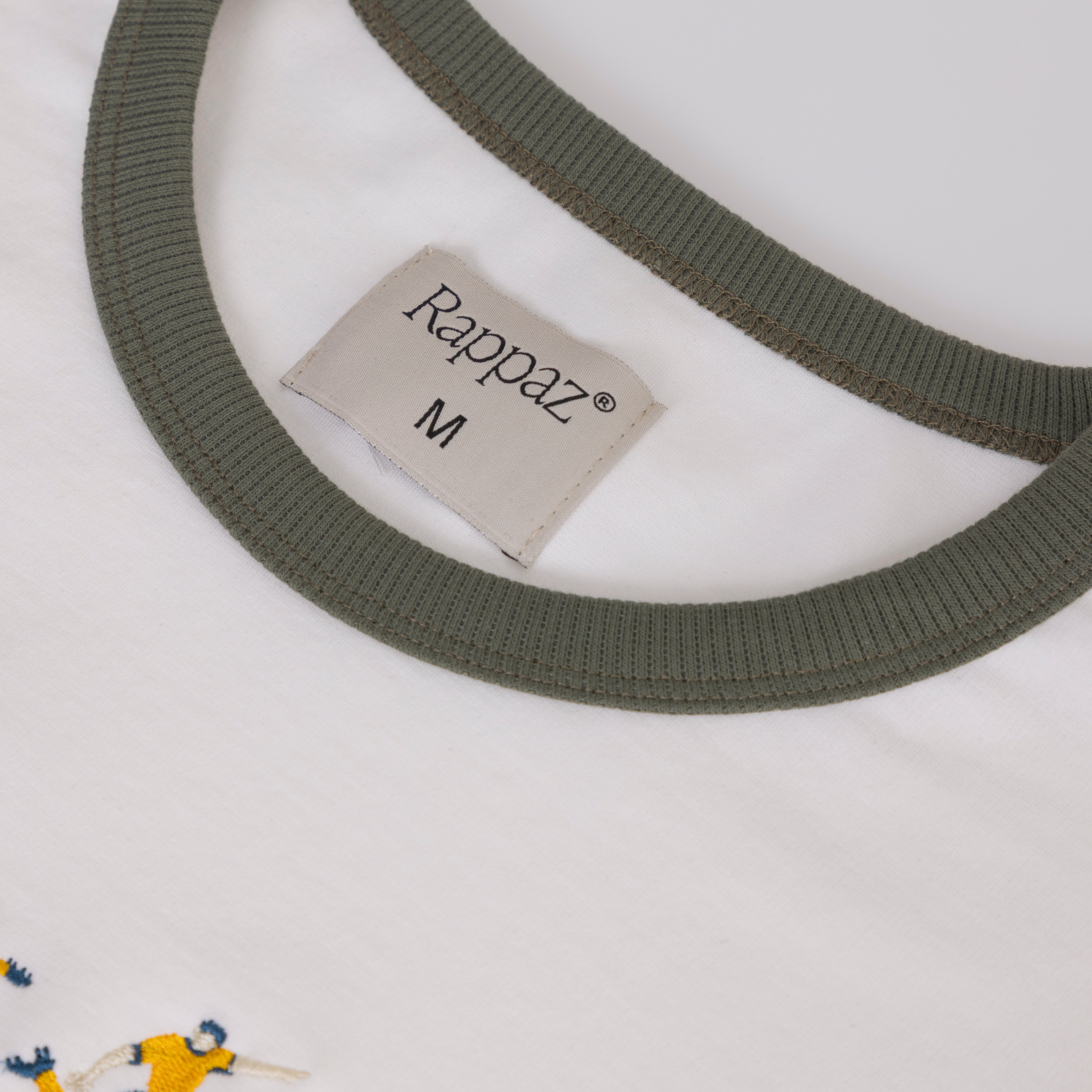 Gol Ringer Tee Ivory