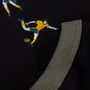 Gol Ringer Tee Negro