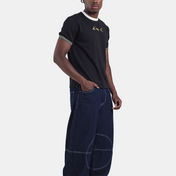 Gol Ringer Tee Negro