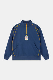 Warm Up Half Zip Azul x Rappaz