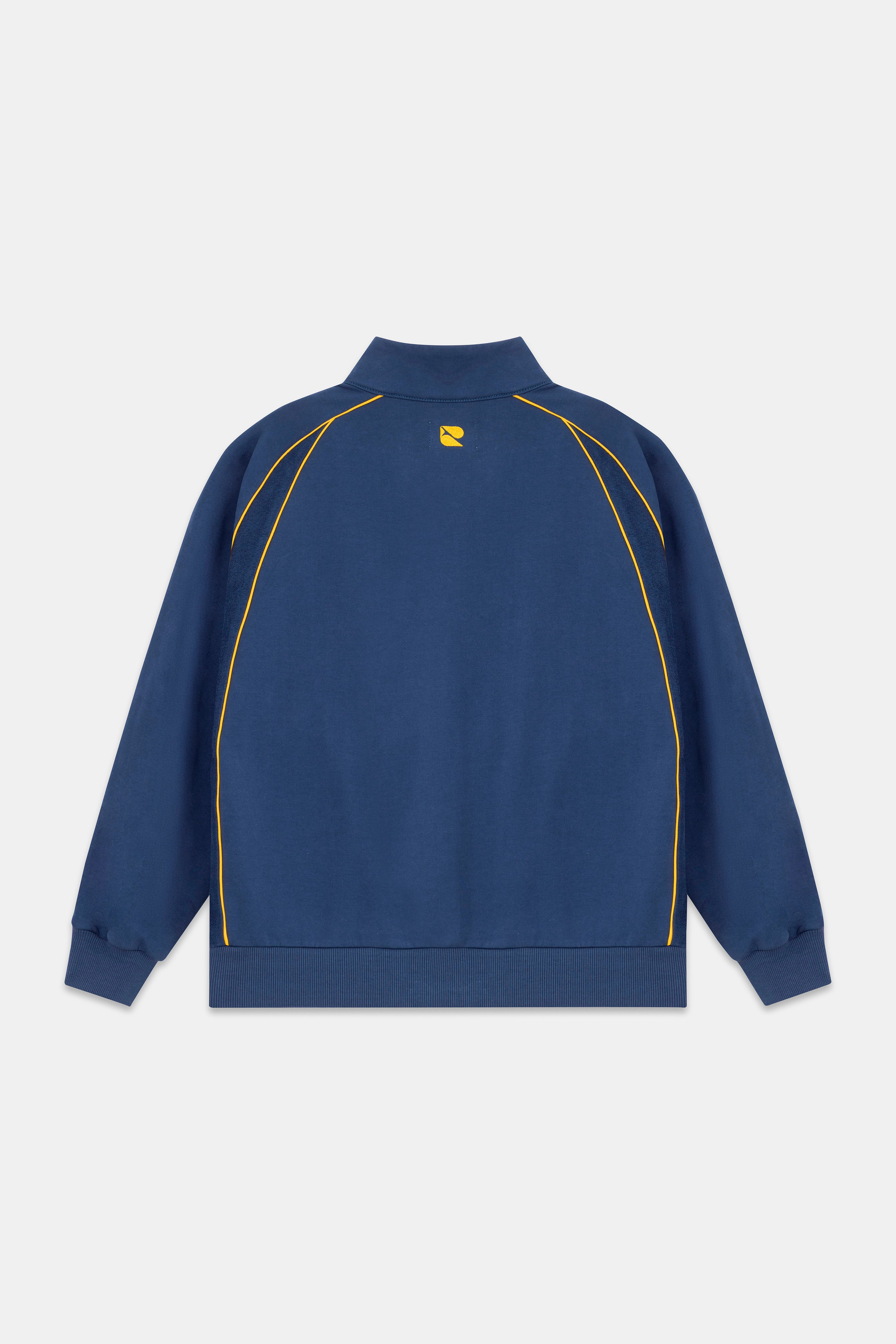 Warm Up Half Zip Azul x Rappaz