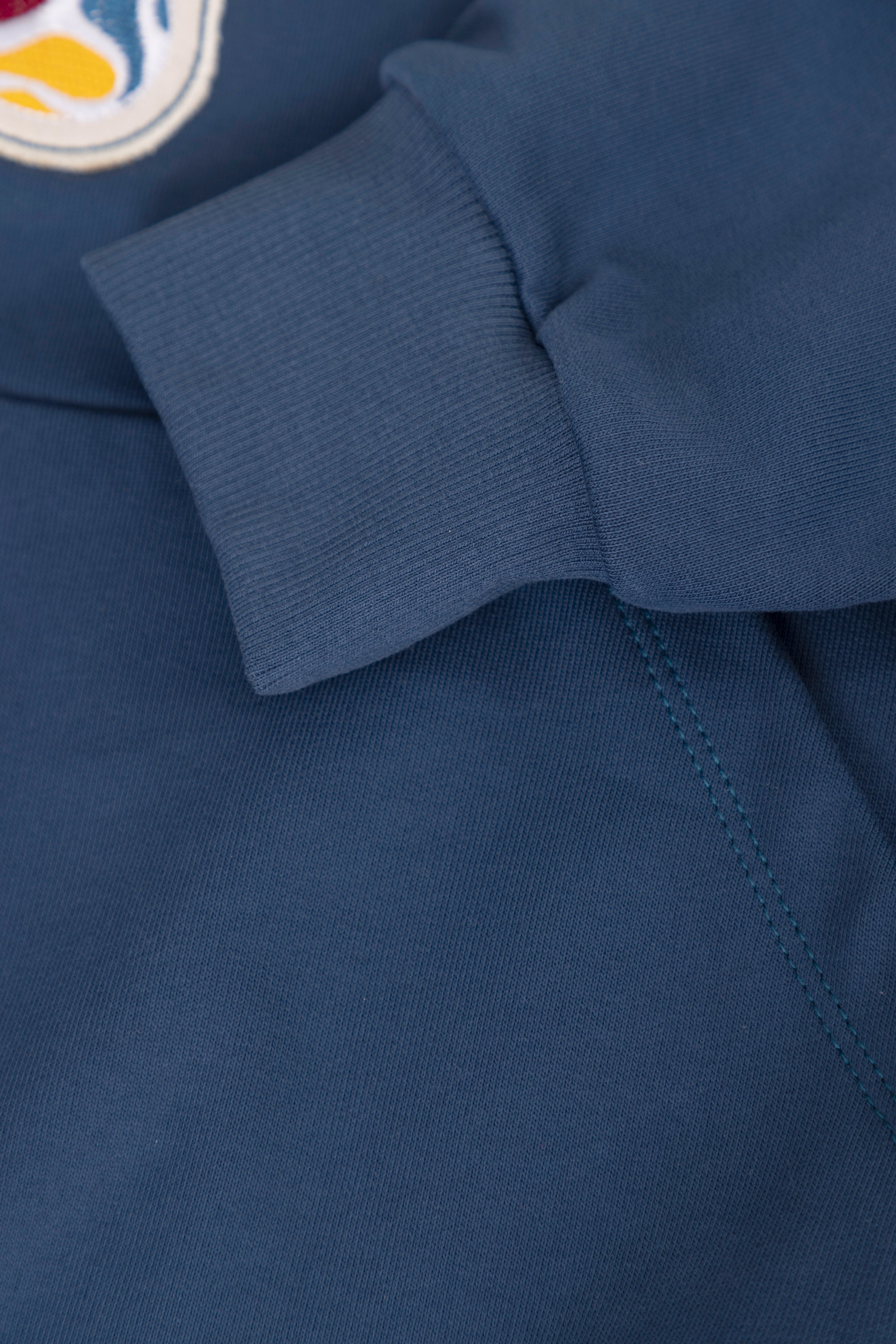Warm Up Half Zip Azul x Rappaz
