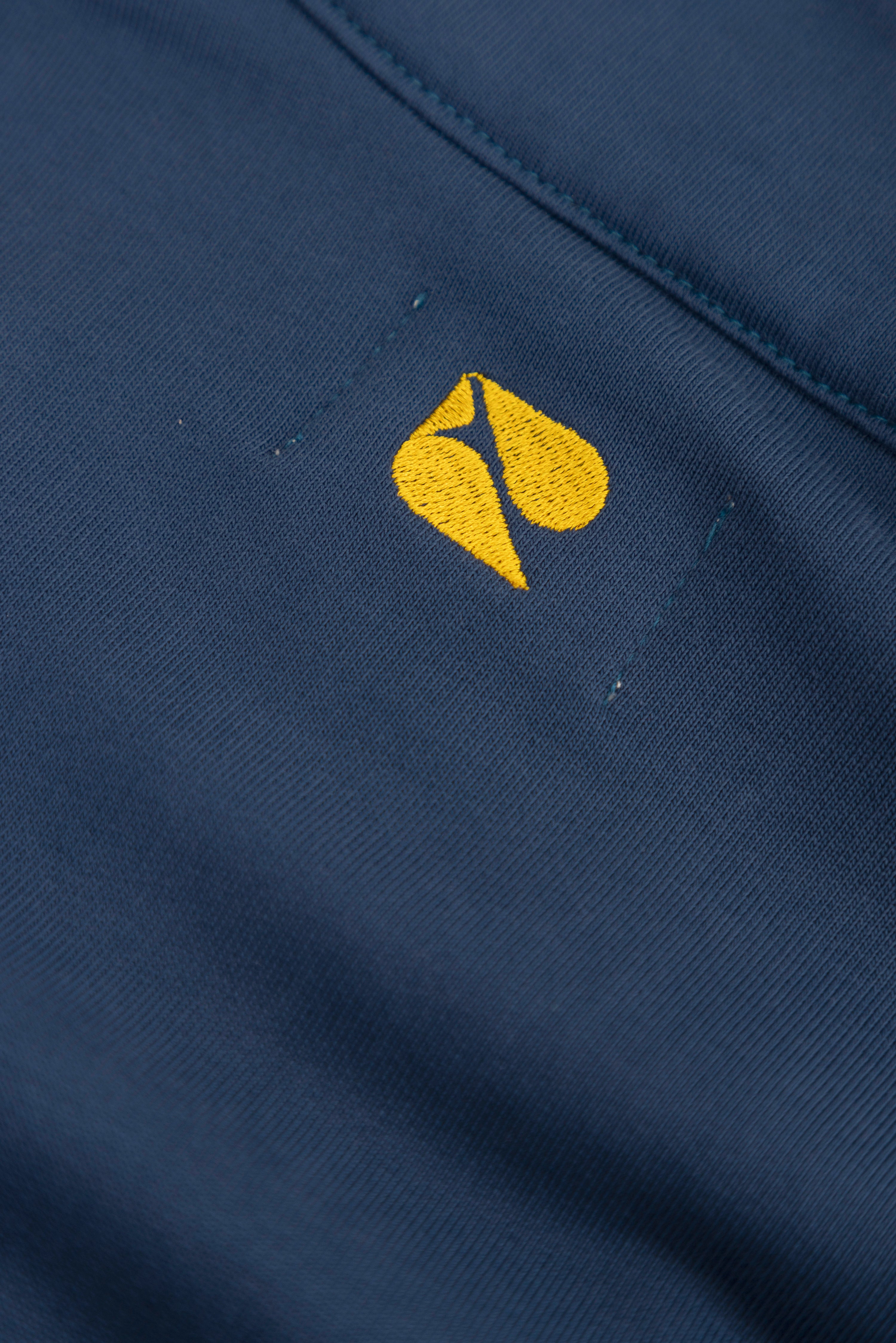 Warm Up Half Zip Azul x Rappaz