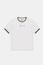 Gol Ringer Tee Ivory x Rappaz