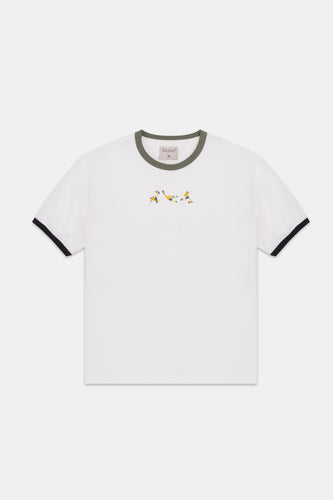 Gol Ringer Tee Ivory x Rappaz - 1