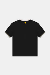 Gol Ringer Tee Negro X Rappaz