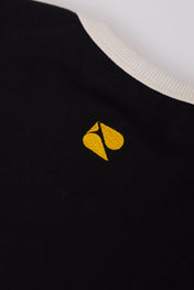 Gol Ringer Tee Negro X Rappaz