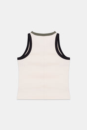 Gol Tank Top Negro x Rappaz