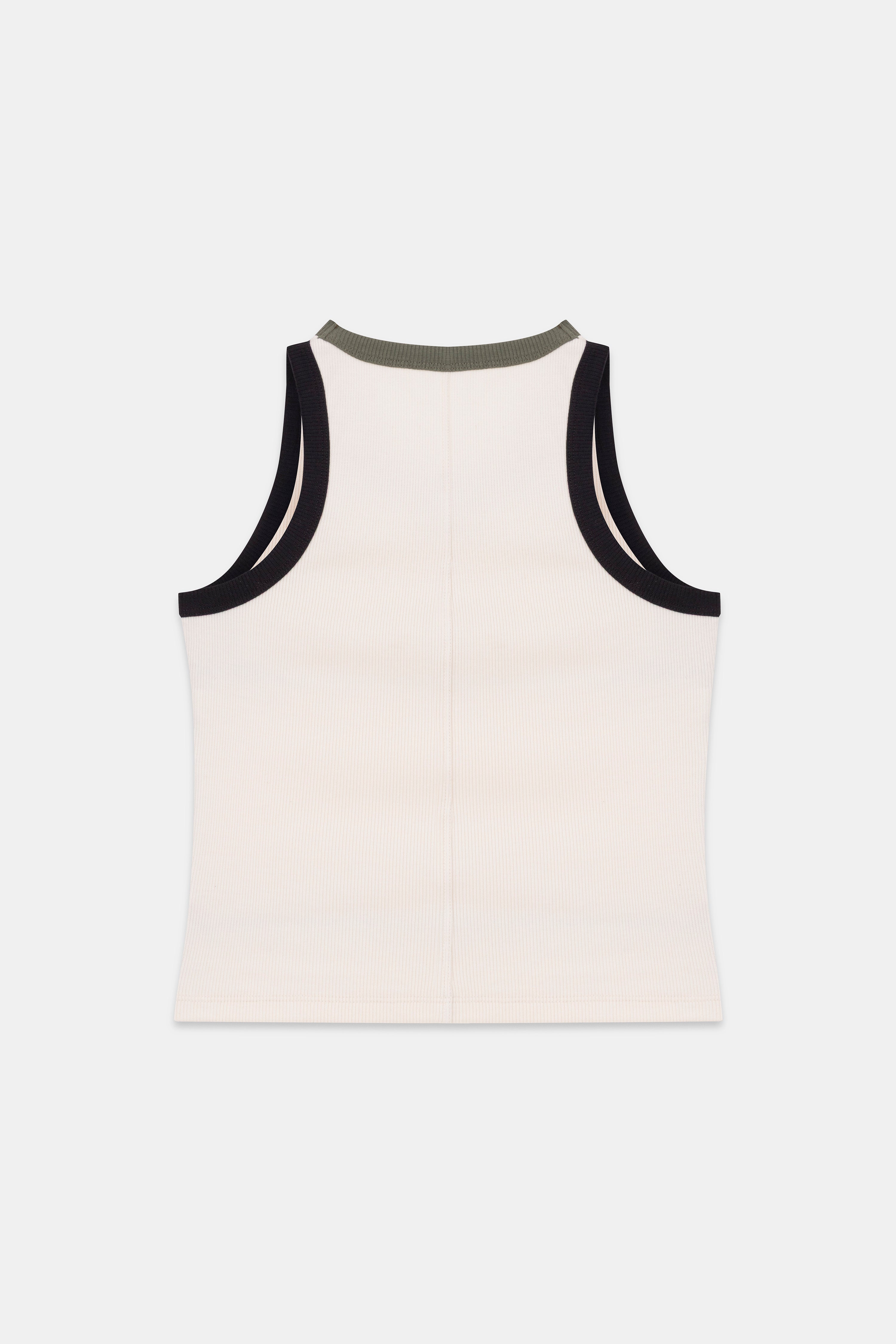 Gol Tank Top Negro x Rappaz