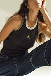 Gol Tank Top Ivory x Rappaz