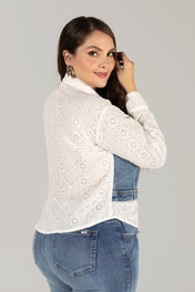 Camisa Manga Larga Elegante de Algodón Slim Fit Marca Trucco´s