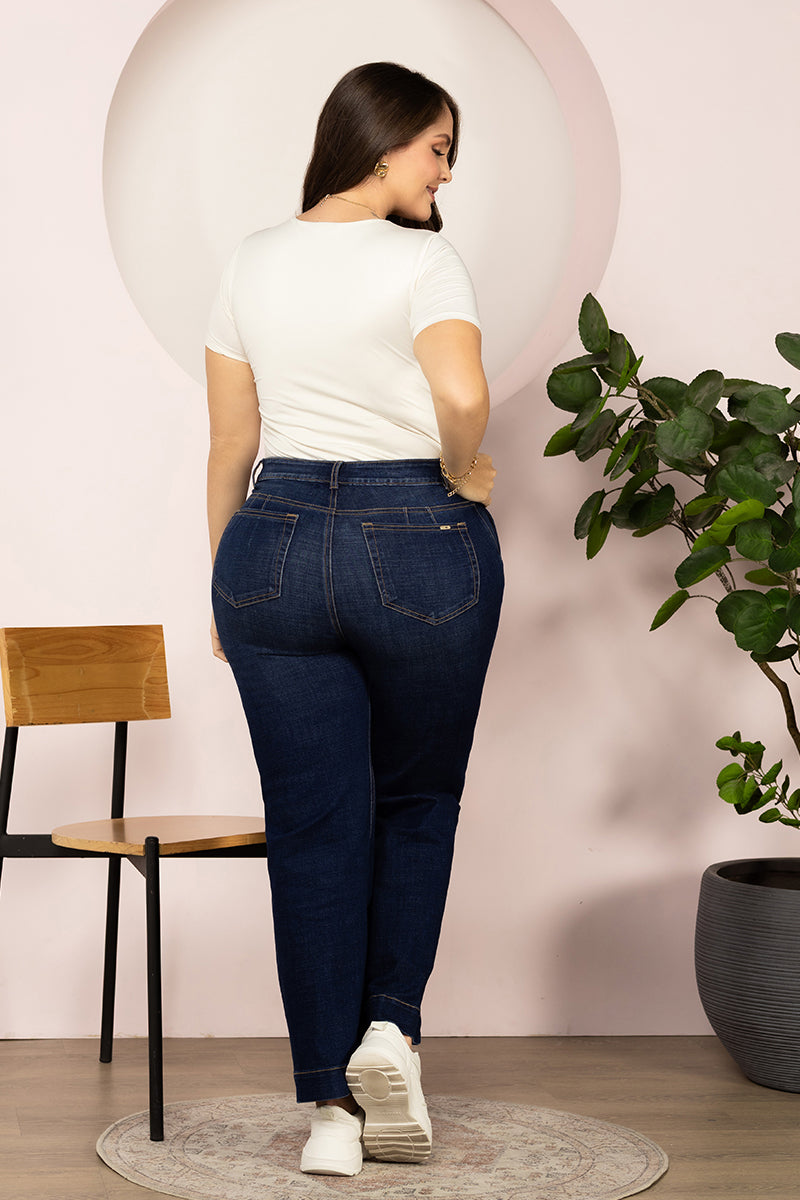 Jean Palazzo Cintura Alta Pierna Ancha Marca Trucco´s