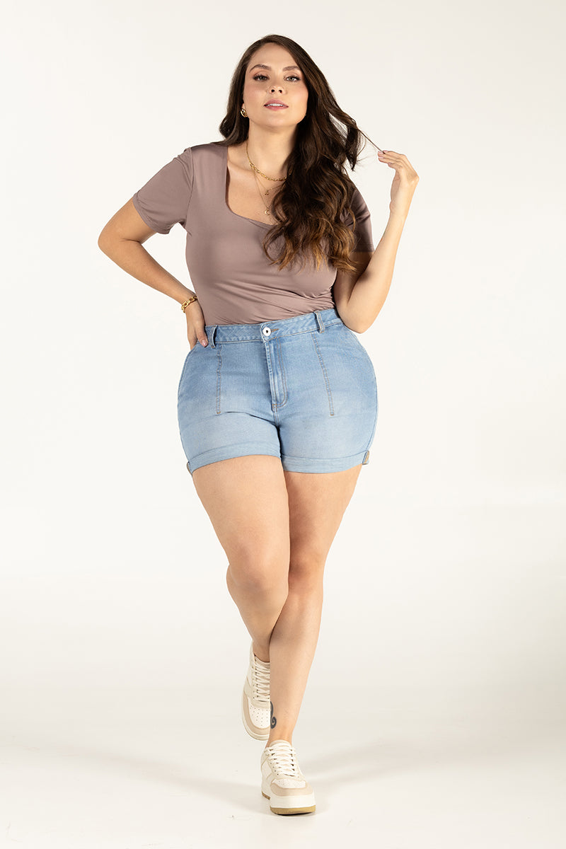 Short Tiro Alto Eco Marca Trucco´s