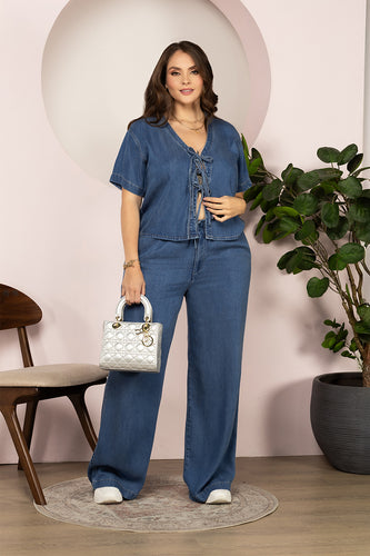 Set Pantalón 2 Piezas Ecológico Casual Marca Trucco´s - 2