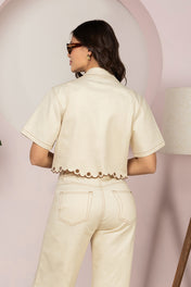 Chaqueta Manga Corta Estilo Casual y Versátil Marca Trucco´s