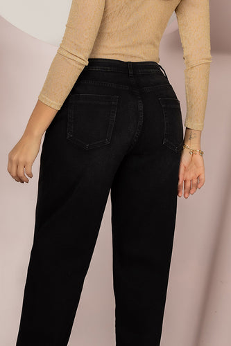 Jean Baggy Denim Oversize Negro Marca Trucco´s - 4