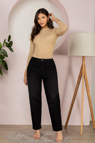 Jean Baggy Denim Oversize Negro Marca Trucco´s - 3