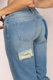 Jean Wide Leg Tiro Alto Mujer Denim Chic Marca Trucco´s