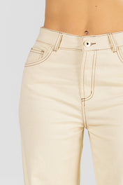 Jean Wide Leg Tiro Alto Corte Ancho Denim Premium Marca Trucco´s