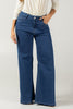 Jean Wide Leg Mujer Cintura Alta Elegante Marca Trucco´s