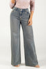 Jean Wide Leg Mujer Tiro Alto Corte Ancho Casual Chic Marca Trucco´s