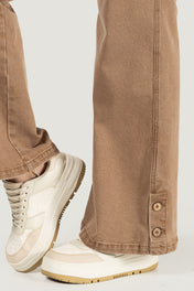 Jean Wide Leg Tiro Alto Corte Ancho y Chic Marca Trucco´s