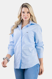 Blusa Manga Larga en Algodón y Elastano Marca Trucco's