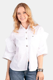 Blusa Manga Larga en Algodón Marca Trucco's
