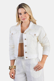 Chaqueta Manga Larga en Poliamida y Elastano Marca Trucco's