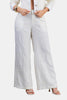 Pantalón Wide Leg en Rayón, Poliéster y Poliamida Marca Trucco's