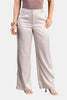 Pantalón Wide Leg en Poliéster y Elastano Marca Trucco's