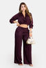 Set Pantalón 2 Piezas en Rayón y Poliéster Marca Trucco's