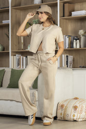 Set 2 Piezas Blusa y Pantalón Versátil Marca Trucco´s