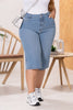 Bermuda Clásica Tiro Alto Marca TRucco´s Plus Size